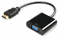 ADAPTÉR Konvertor z HDMI na VGA káblový DSUB monitor
