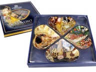 Dekoračný tanier - G. Klimt 4 kusy
