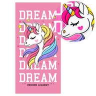 Osuška Unicorn 70x140 cm pre dievčatá Osuška Unicorn 70x140 cm pre dievčatá