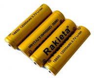 4x nabíjateľná 18650 12000 mAh 3,7V LI-ION batéria 4x nabíjateľná 18650 12000 mAh 3,7V LI-ION batéria
