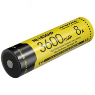 Vysokovýkonná batéria Nitecore NL1836HP 18650 3,6 V – 3600 mAh Vysokovýkonná batéria Nitecore NL1836HP 18650 3,6 V – 3600 mAh
