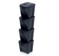 SORTIBOX NA SEGREGÁCIU 4x25L ANTRACIT SORTIBOX NA SEGREGÁCIU 4x25L ANTRACIT