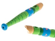 Farebná flauta na školský drevený nástroj
