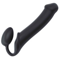 UPÍNAK PEVNÝ V POŠKE DILDO 16 CM ČIERNA