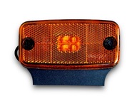 Obrysová lampa, držiak značkovača, Fristom FT-019 Z+K LED, oranžová Obrysová lampa, držiak značkovača, Fristom FT-019 Z+K LED, oranžová