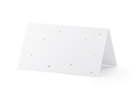 VIZITKY NA STÔL DOTS GOLD VIGNET 10 ks. VIZITKY NA STÔL DOTS GOLD VIGNET 10 ks.