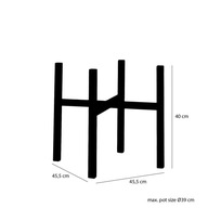 STOJAN NA KVETY Ø 39cm výška 40cm veľmi stabilný STOJAN NA KVETY Ø 39cm výška 40cm veľmi stabilný