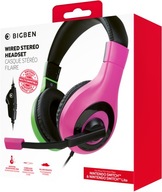 Slúchadlá BIGBEN V.1 Nintendo SWITCH PINK GREEN Slúchadlá BIGBEN V.1 Nintendo SWITCH PINK GREEN