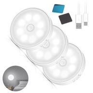 NOČNÁ LAMPA 8 LED NÁLEPNÁ SO SNÍMAČOM POHYBU SÚMRAK DO SPÁLNE 3 KS NOČNÁ LAMPA 8 LED NÁLEPNÁ SO SNÍMAČOM POHYBU SÚMRAK DO SPÁLNE 3 KS