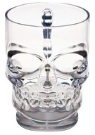 Hrnček lebka BOROSILIKÁTOVÉ SKLO SKULL 550ML