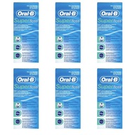 6 x zubná niť ORAL-B SUPER FLOSS DENTAL