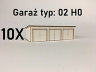 Typ garáží: 02 H0 10 kusov Typ garáží: 02 H0 10 kusov