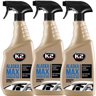 3X K2 ALASKA 700 ml ROZMRAZOVAČ NA OKNÁ A ZRKADLÁ DO -70C SADA 3X K2 ALASKA 700 ml ROZMRAZOVAČ NA OKNÁ A ZRKADLÁ DO -70C SADA