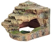 Skalná skrýša rohová jaskyňa pre plazy 14x11 cm Skalná skrýša rohová jaskyňa pre plazy 14x11 cm