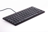 Oficiálna klávesnica pre Raspberry Pi, čierna a sivá