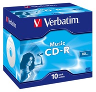 Verbatim 43365 CD (700 MB; 4x; 10ks; Jewel Case)