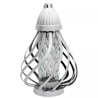 Sviečka Lantern Mesh Openwork Silver pre cintorín Moderné nadčasové LL26 Sviečka Lantern Mesh Openwork Silver pre cintorín Moderné nadčasové LL26