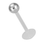 BP-001 BioPlast titán - labret - PIERCING 1,6/8/4 BP-001 BioPlast titán - labret - PIERCING 1,6/8/4