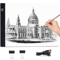 Grafický tablet Kresliaca doska A4 LED 3,5W DARČEK
