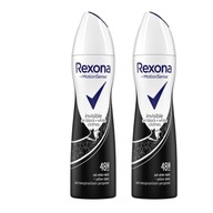 Deodorant Rexona Invisible on black+white 2x150ml