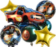 Sada monster truckov BLAZE Balloons Mega Machines x5