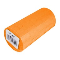 Dvojradové etikety 26x16 rovné oranžové