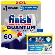 Finish Quantum Lemon Capsules 60 ks + čistič 250