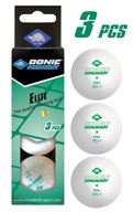 Loptičky na stolný tenis DONIC Elite * Biela - 3 ks.