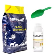 Suchá dezinfekcia Sandezia 10kg + Kokcidin + zdarma Suchá dezinfekcia Sandezia 10kg + Kokcidin + zdarma