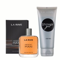 LA RIVE SET pre mužov darček MUŽI HEROIC WATER 100 ML + GEL 100 ML LA RIVE SET pre mužov darček MUŽI HEROIC WATER 100 ML + GEL 100 ML