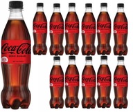 12 x 500ml COCA COLA ZERO bez cukru 12X0,5L | ZGRZ 12 x 500ml COCA COLA ZERO bez cukru 12X0,5L | ZGRZ