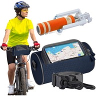 VODEODOLNÁ TAŠKA NA BICYKEL, DRŽIAK NA TELEFÓN + SELFIE TYČ, SKLADACÍ VODEODOLNÁ TAŠKA NA BICYKEL, DRŽIAK NA TELEFÓN + SELFIE TYČ, SKLADACÍ