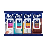 Sada vlhčených obrúskov Presto MIx 4 x 55 ks Sada vlhčených obrúskov Presto MIx 4 x 55 ks
