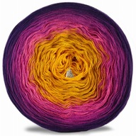 KOKONEK Klasická priadza A354 Ombre Light Smooth Cotton Acrylic KOKONEK Klasická priadza A354 Ombre Light Smooth Cotton Acrylic