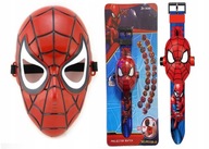 SPIDERMAN SET HODINKY, 3D PROJEKTOR + MASKA SPIDERMAN SET HODINKY, 3D PROJEKTOR + MASKA