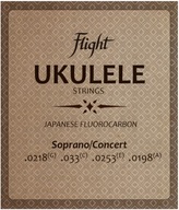Flight FUSSC100 Fluorocarbon ukulele struny
