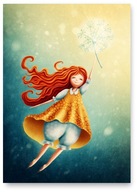 GIRL plagát púpava B2 50x70cm obrázok #211 GIRL plagát púpava B2 50x70cm obrázok #211