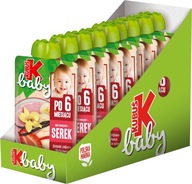 Kubuś Baby pena, jahoda, vanilkový syr 9x 100g Kubuś Baby pena, jahoda, vanilkový syr 9x 100g