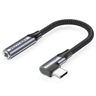 VENTION USB Type-C ---- Mini Jack 3,5 mm 10 cm opletený VENTION USB Type-C ---- Mini Jack 3,5 mm 10 cm opletený