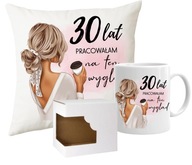 Hrnček + Vankúš darček k 30. narodeninám PRE ŽENU Hrnček + Vankúš darček k 30. narodeninám PRE ŽENU