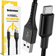 USB KÁBEL USB-C RÝCHLE NABÍJANIE 3.0 BRAID 480 MB/s 2 m USB KÁBEL USB-C RÝCHLE NABÍJANIE 3.0 BRAID 480 MB/s 2 m
