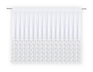 Elegantný voálový záves, laserový vzor, 400x160 cm Elegantný voálový záves, laserový vzor, 400x160 cm