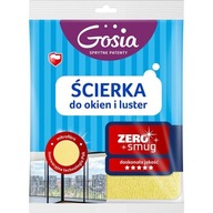Handrička Gosia pre okná a zrkadlá žltá pvA nula pruh a'1*18 Handrička Gosia pre okná a zrkadlá žltá pvA nula pruh a'1*18