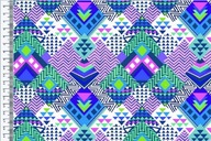 UV VODEODOLNÁ LÁTKA, GEOMETRICKÝ VZOR UV VODEODOLNÁ LÁTKA, GEOMETRICKÝ VZOR
