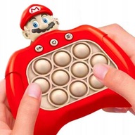 ELEKTRONICKÁ ARKÁDOVÁ HRA POP IT KONZOLA PUSH SUPER MARIO PUSH BUBBLE ELEKTRONICKÁ ARKÁDOVÁ HRA POP IT KONZOLA PUSH SUPER MARIO PUSH BUBBLE