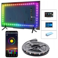 LED pásik 3m RGB USB BLUETOOTH TV podsvietenie LED pásik 3m RGB USB BLUETOOTH TV podsvietenie