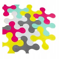 PROTIŠMYKOVÁ PODLOŽKA DO SPRCHOVEJ VANIČKY - PUZZZEL, 18 ks. PROTIŠMYKOVÁ PODLOŽKA DO SPRCHOVEJ VANIČKY - PUZZZEL, 18 ks.