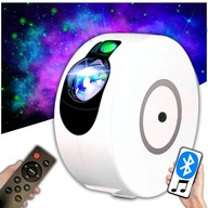 Projektor Star Projektor Nočná lampa s Bluetooth reproduktorom + diaľkové ovládanie