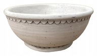 MISA DEKORACYJNA RUSTYKALNA 20x9cm BIAŁA MISKA MISA DEKORACYJNA RUSTYKALNA 20x9cm BIAŁA MISKA