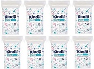 KINDII Bavlnené tampóny 8 x 60 ks KINDII Bavlnené tampóny 8 x 60 ks